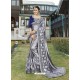 Spectacular Silver Fancy Fabric Saree