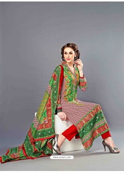 Multicolor Lawn Cotton Salwar Kameez