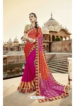 Exceptional Georgette Party Wear Saree