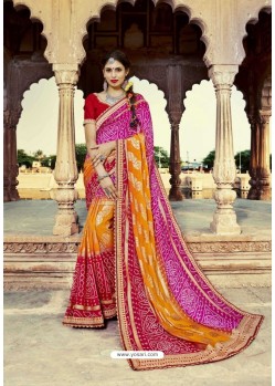 Perfect Georgette Party Wear Saree