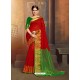 Charming Cotton Silk Party Wear Saree