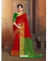 Charming Cotton Silk Party Wear Saree