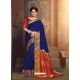 Fashionable Cotton Silk Party Wear Saree