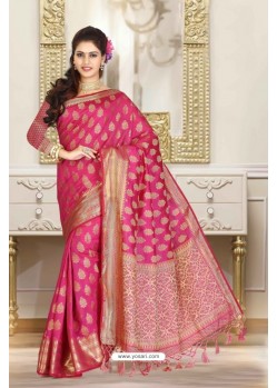 Splendid Rani Art Silk Tussar Saree