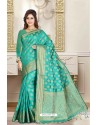 Amazing Art Silk Tussar Party Wear Saree