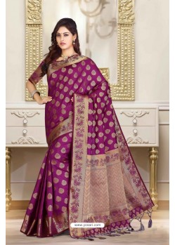 Eyeful Art Silk Tussar Party Wear Saree