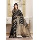 Competent Black Art Silk Tussar Party Wear Saree