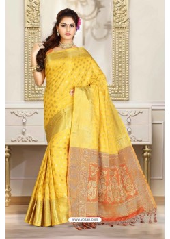 Gorgeous Banarasi Silk Party Wear Saree