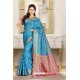 Modern Banarasi Silk Party Wear Saree