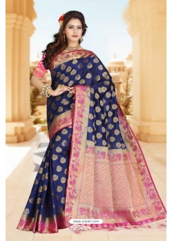 Radiant Art Silk Zari Work Designer Saree