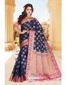 Radiant Art Silk Zari Work Designer Saree