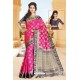 Delightful Zari Work Saree