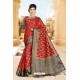 Phenomenal Wine Silk Saree