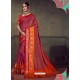 Admirable Multi Colour Cotton Silk Saree