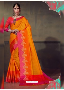 Awesome Cotton Silk Saree