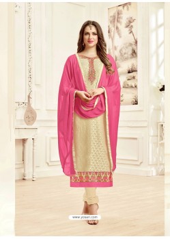 Amazing Brasso Georgette Churidar Salwar Suit