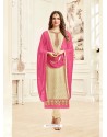 Amazing Brasso Georgette Churidar Salwar Suit