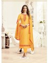 Decent Brasso Georgette Churidar Salwar Suit