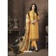 Competent Yellow Churidar Salwar Suit