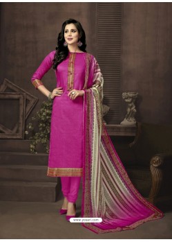 Deserving Pink Cotton Suit