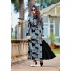 Black Georgette Designer Readymade Kurti