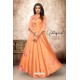 Orange Partywear Designer Readymade Kurti