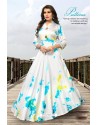 Off White Partywear Readymade Kurti