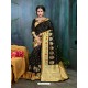 Black Traditional Banarasi Silk Designer Saree