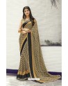 Multi Colour Georgette Printed Silk Saree