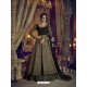 Black Heavy Embroidered Net Designer Anarkali Suit