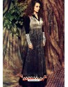 Amazing Black Georgett Printed Designer Anarkali Suit