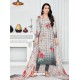 Multi Colour Pure Cotton Printed Designer Churidar Suit