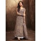 Enhanting Grey Net Embroidered Designer Floor Length Anarkali Suit