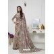 Stunning Multi Colour Pashmina silk Designer Saree