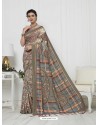 Awesome Multi Colour Pashmina silk Designer Saree