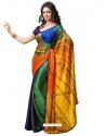Bemberg Poly Multicolor Sari