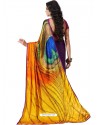 Printed Crape Silk Sari