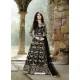 Black Heavy Embroidered Premium Georgette Designer Anarkali Suit