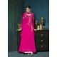 Rani Georgette Heavy Embroidered Party Wear Designer Anarkali Suit