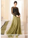 Awesome Green Georgette Anarkali Salwar Suit