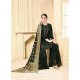 Dark Green Rangoli Georgette Designer Embroidered Sarara Suit