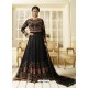 Black Jari Embroidered Georgette Designer Anarkali Suit
