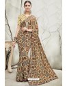 Charming Multi Colour Georgette Designer Printed Saree