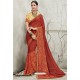 Extraordinary Multi Colour Georgette Designer Printed Saree