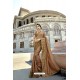 Brown Designer Art Silk Saree