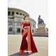 Maroon Designer Art Silk Saree