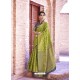 Green Handloom Weaving Silk Designer Jacquard Saree