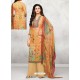 Mustard Glaze Cotton Digital Printed Palazzo Suit