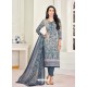 Pigeon Pure Satin Embroidered Straight Suit