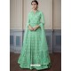 Jade Green Georgette Embroidered Designer Anarkali Suit